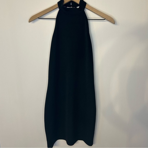 Zara Black Backless Dress - Picture 1 of 7